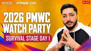 SURVIVAL STAGE DAY 1 | EWC 2026 | PUBG MOBILE | HOW BRAND