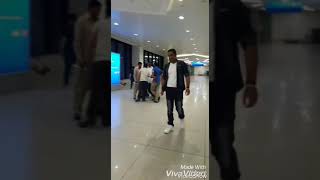 His cousin at dubai airport sad moments ...