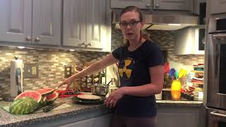 Cooking With Livewise Watermelon Fruit Pizza