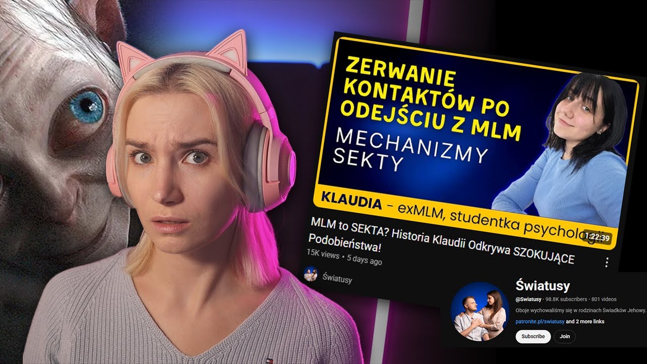 Multi Level Marketing — biznes czy sekta? | Oglądam kanał Światusy