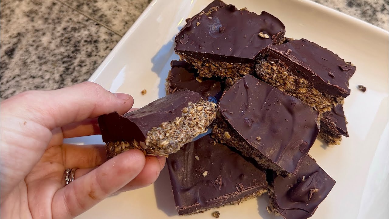 Лучший протеиново-волоконный батончик для завтрака, который готовится за 5 минут | ADHD Bites