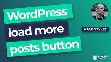 Easy load more posts button in WordPress - AJAX style