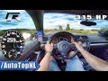 VW Scirocco R 2.0 TSI 315HP TOP SPEED on AUTOBAHN by AutoTopNL