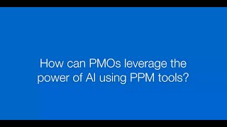 How can PMOs leverage the power of AI using PPM tools?