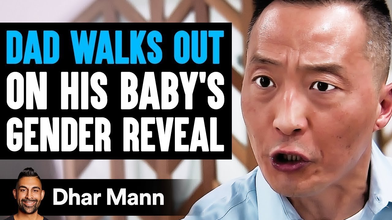 DAD WALKS OUT On His BABY'S GENDER REVEAL (PG-13) | Dhar Mann