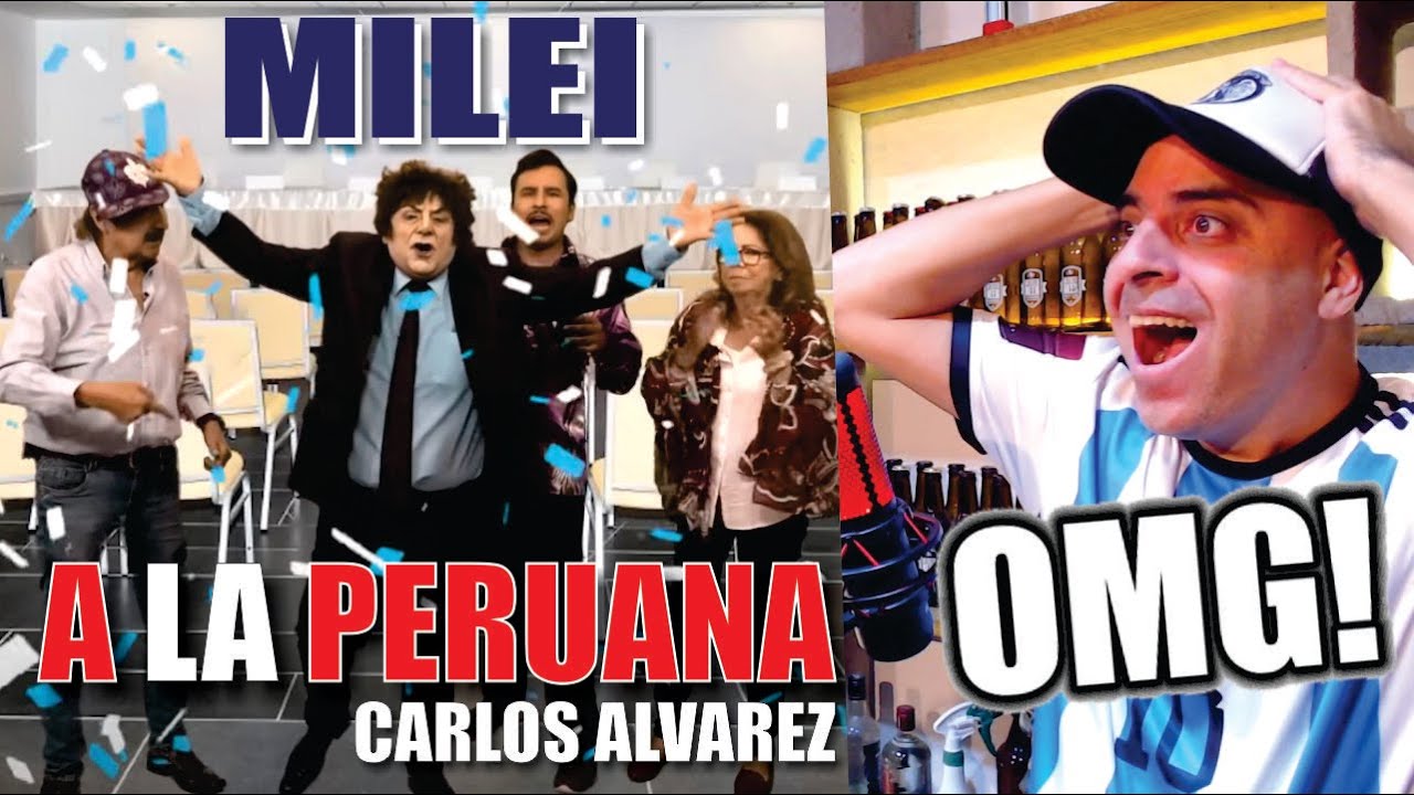 ARGENTINO REACCIONA al MILEI PERUANO!!! (CARLOS ALVAREZ)