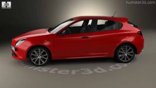 Alfa Romeo Giulietta 2019 3D model by 3DModels.org 3d Model Alfa Romeo