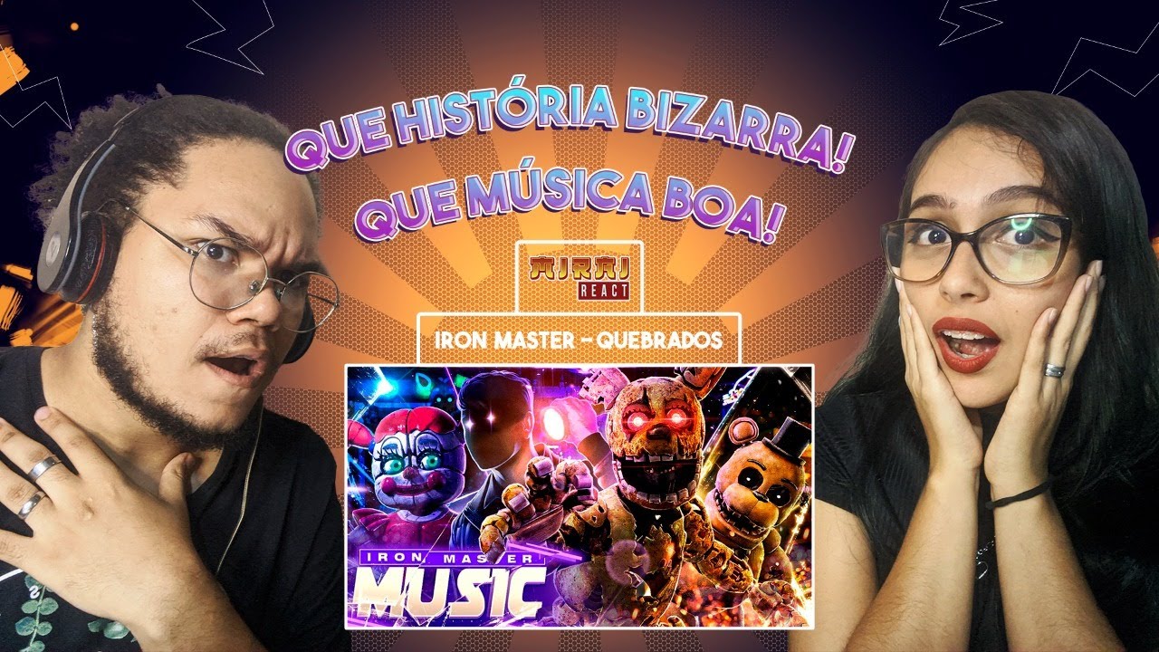 REACT // Quebrados | Família Afton (Five Nights at Freddy's) | Iron Master