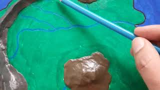 Mapa Físico de América en Alto Relieve