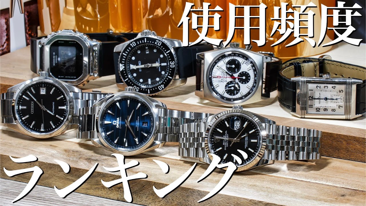 2023年上半期】最も使った時計はこれ！使用頻度ランキング発表