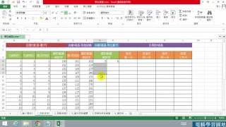 15 Excel 2013 自動填滿數列與日期 