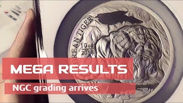 Mega NGC Coin Grading Results this time old gold and an amazing Tiger