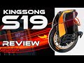 KINGSONG S19 REVIEW: The BEST Beginner Electric Unicycle ?!