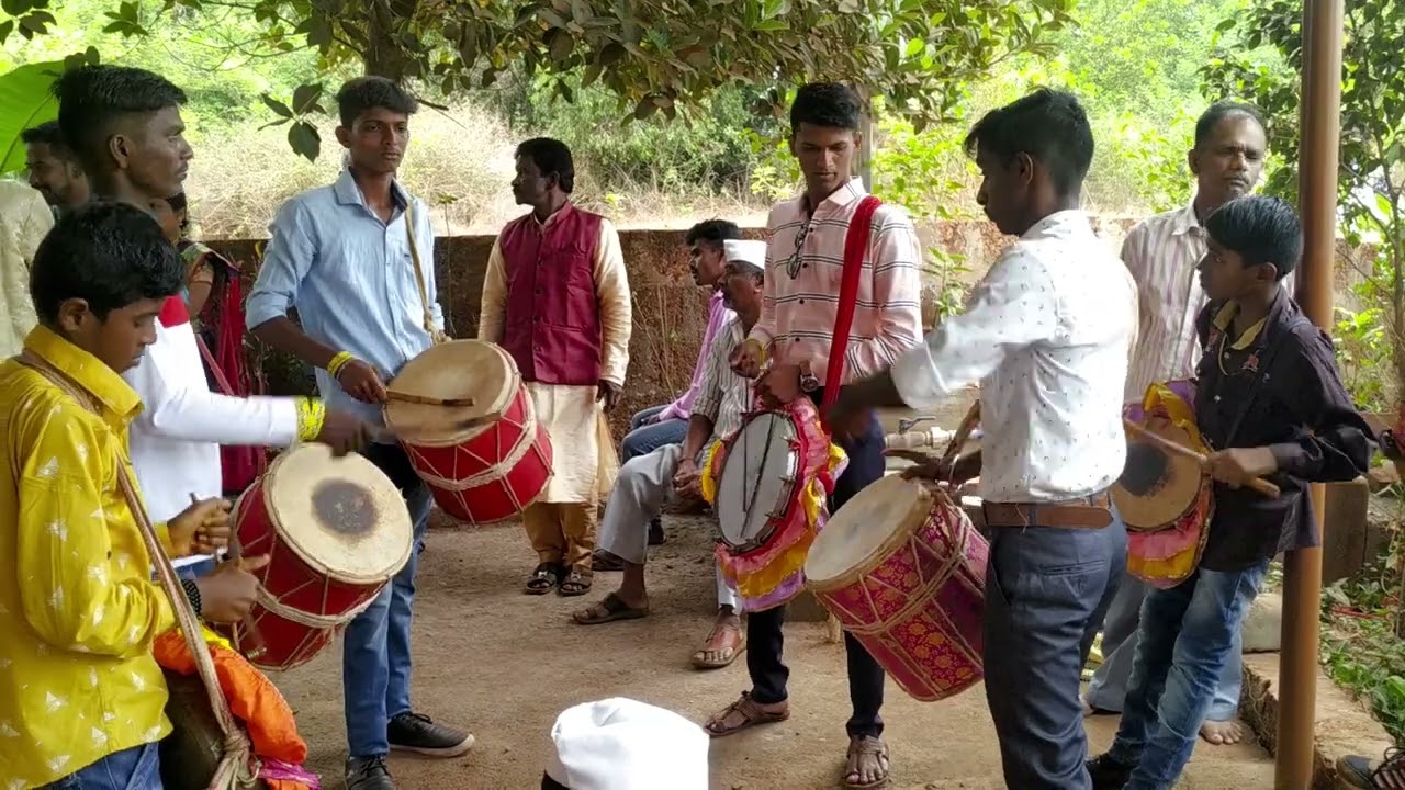 कोकणातील ढोल ताशे l नव प्रतिभावान कलाकार बंटी करंबेळे यांस त्यांच्या वडिलांकडून मिळालेला कलेचा वारसा
