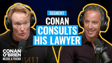 Conan Consults His Lawyer About Singing Popular Songs On The Podcast | Conan O