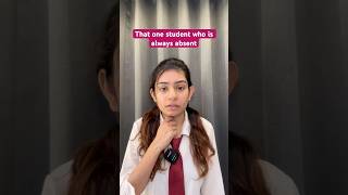 That one student who is always absent 😁 #school #students #teacher #class #relatable #comedy #short
