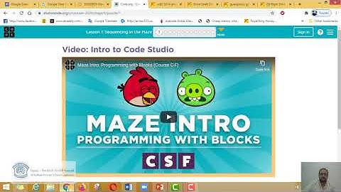 Lesson 1  Sequencing in the Maze - Code.org