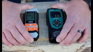 Moisture meter comparison Erick Hill vs Dr. Meter moisture meters.  What are they best used on?