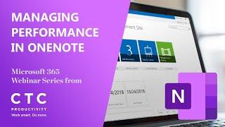 Managing Performance in OneNote