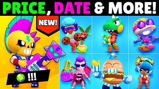 NEW Brawl Stars: ALL SKIN Prices, Release Date and Animations JurassicSplash Update