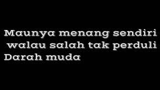 Darah muda cover rafi gimbal (karaoke)