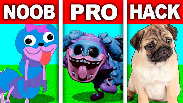Noob vs Pro vs Hacker! PJ Pug-a-Pillar! Pixel Art