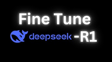 Fine Tuning Deepseek R1