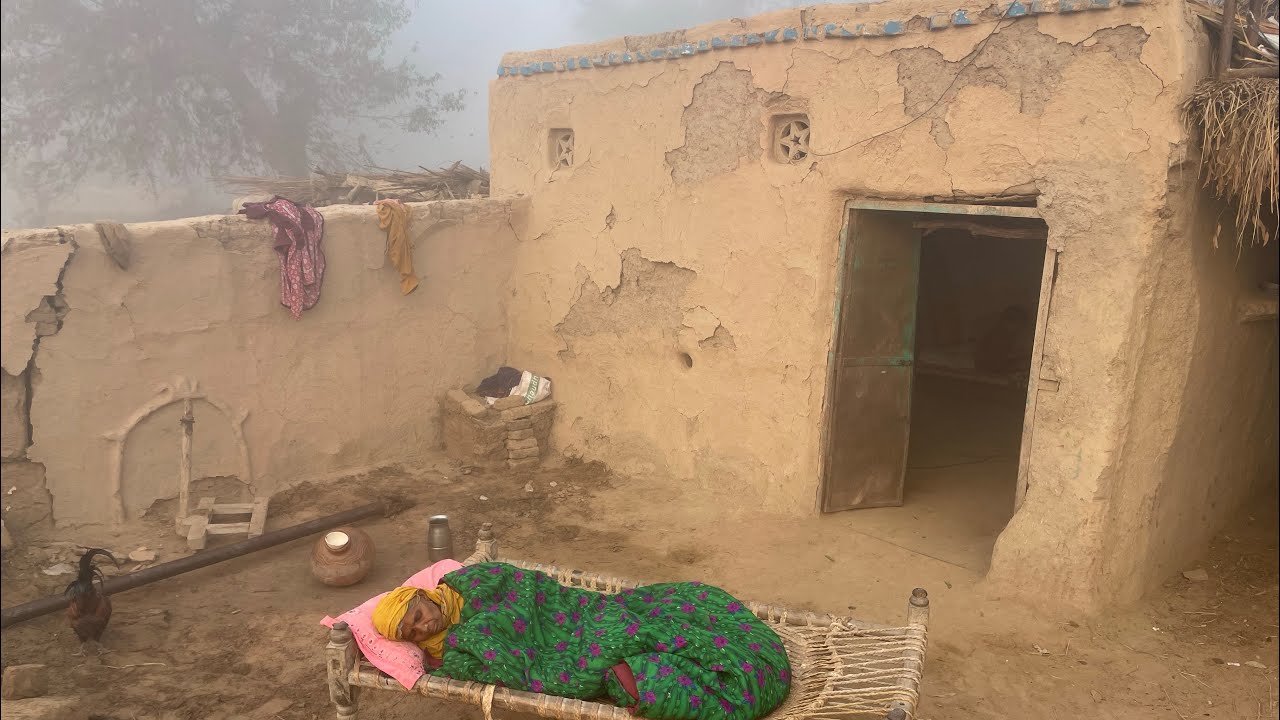Village Women Morning Routine In Winter Fog || Village Life Pakistan || Traditional Food