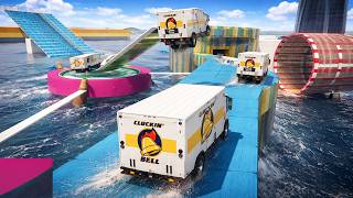 KOMPLETT GEILER LKW PARKOUR MIT DER CHAOTEN TRUPPE🤣