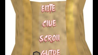 Elite clue scroll guide