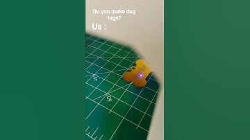 how we make dog tags # Laser machine