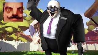 Hello Neighbor - New Neighbor Ice Scream 4 Boris Act 2 Trampoline Gameplay Walkthrough