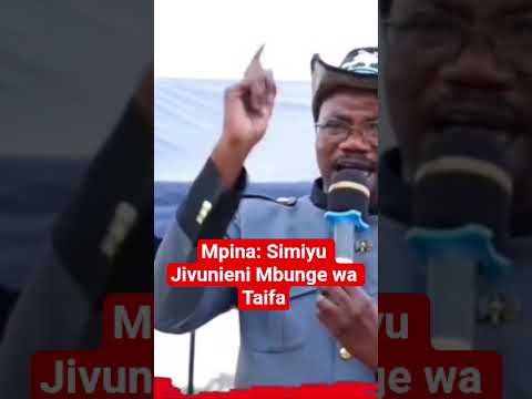 Mpina Simiyu Jivunieni Mbunge Wa Taifa Tanzania Bunge Ssh