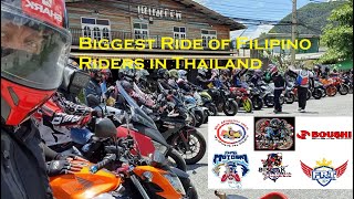The biggest ride meet up of Filipino Riders in Thailand