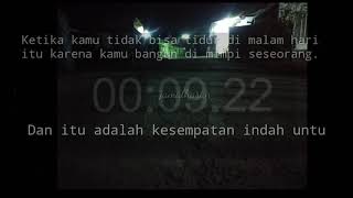 STORY WA malam sedih Terbaru 2020 'CAHAYA BIDADARI'