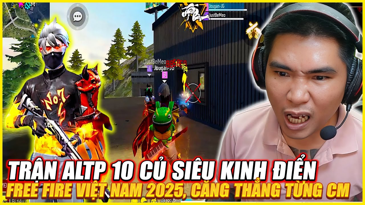 TRẬN ALTP 10 CỦ SIÊU KINH ĐIỂN FREE FIRE VIỆT NAM 2025 , CĂNG THẲNG TỪNG CM , C4 CỦNG KHÓC THÉT ?
