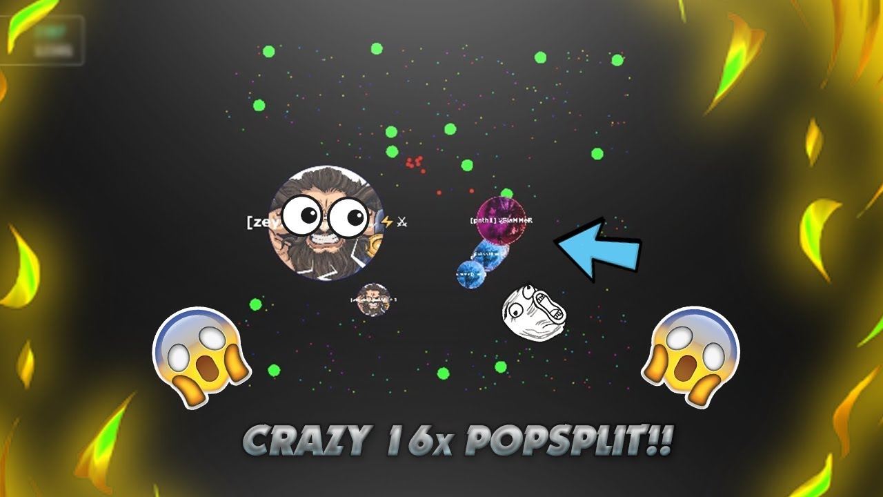 CRAZY 16X POPSPLIT IN GOTA.IO + Skin Giveaway