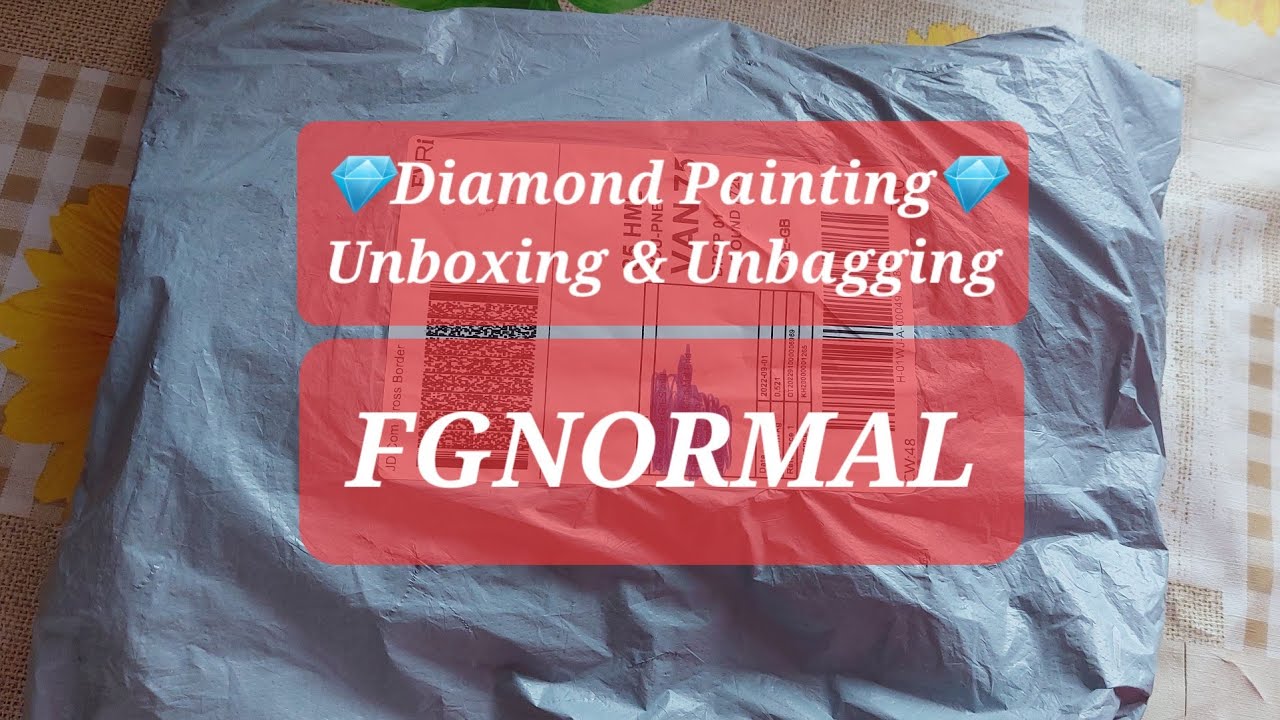 DIAMOND PAINTING UNBOXING - FGNORMAL