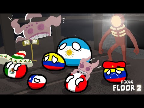Countryballs PLAY Doors Floor 2 (Roblox)