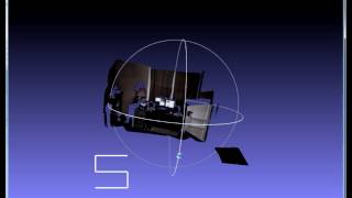 Impressive 3D Scanner Large KinFU KinectFusion Initial Results - WITH Textures!!!
