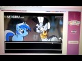 Играю в Pony Creator и пони с зубной щёткой