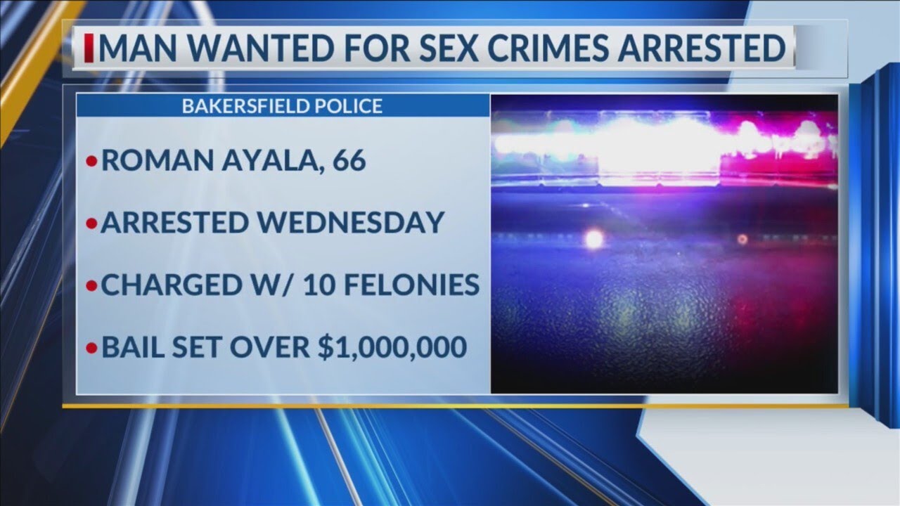 Man, 66, wanted for sex crimes arrested - YouTube