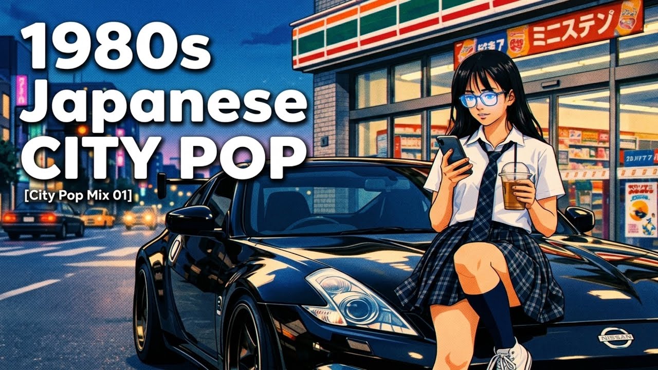 80s City Pop】Plastic Tears & Neon Dreams | Tokyo Bubble Era Drive