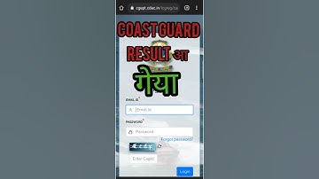 Indian Coastguard CGEPT 01/2022 Batch Result Is Declared | ICG Stage I 01/2022 Result Declared