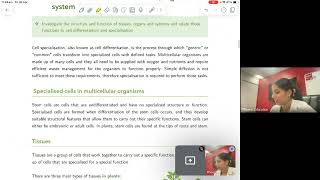 Year 11 HSC Biology Module 2 Summary
