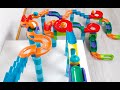 Power Spin Marble Run | Big Rolling Balls ASMR