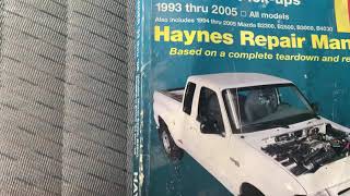 1994 Ford Ranger 3 0L spout connector and timing marks