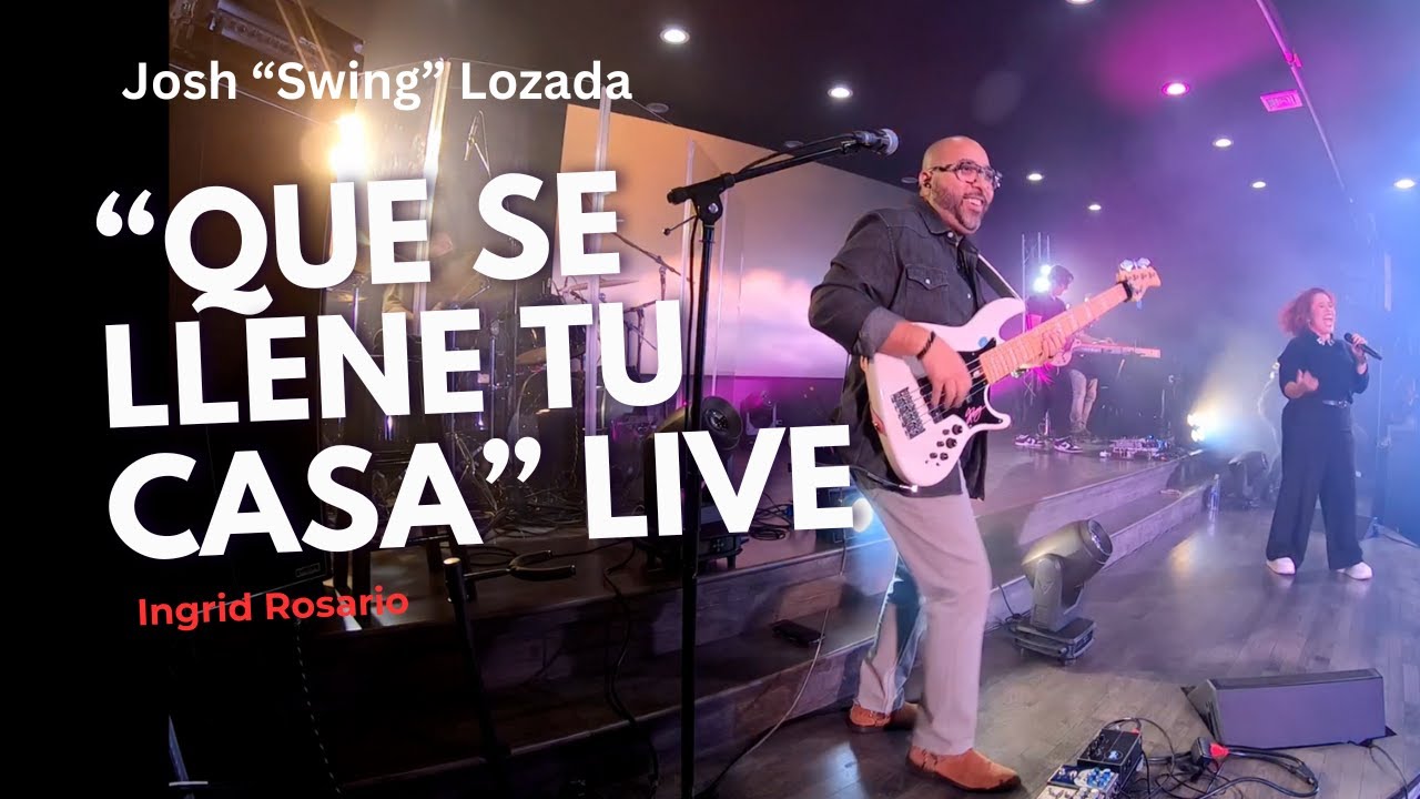 Josh "Swing" Lozada | Que Se Llene Tu Casa Live in NY | Ingrid Rosario