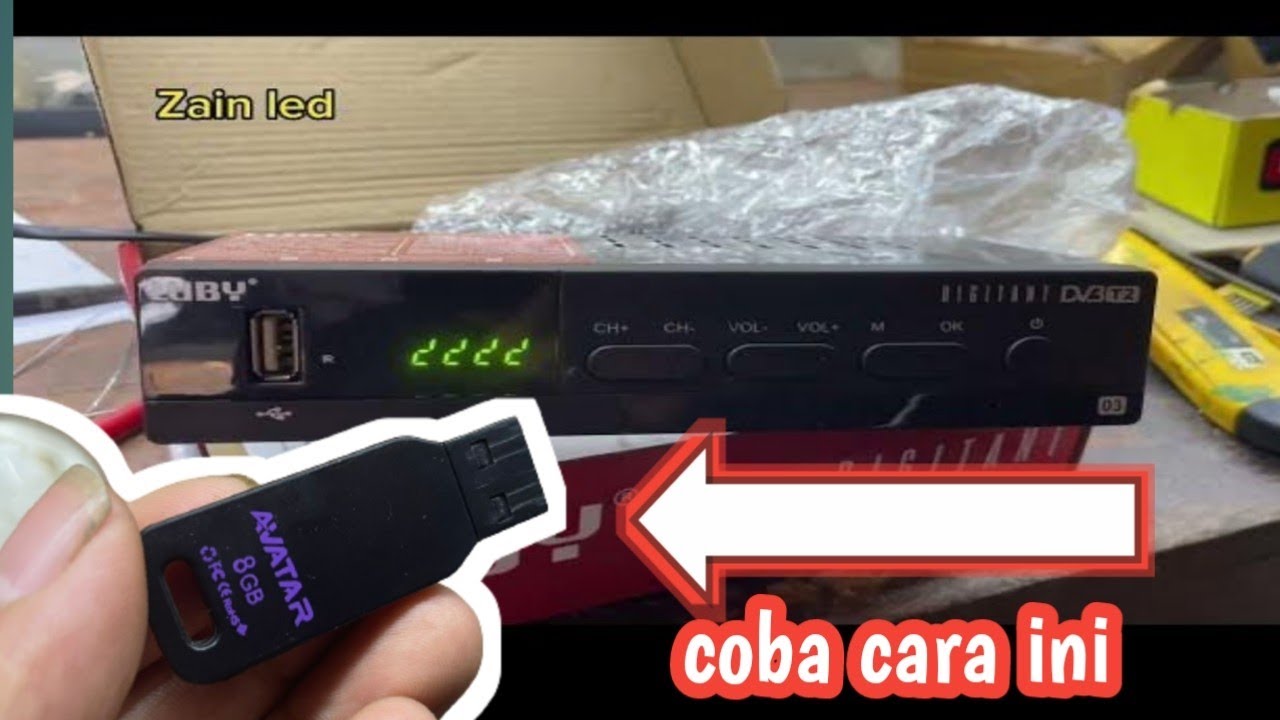 PAKAI FLASHDISK UNTUK ATASI STB GAGAL UPGRADE!!! apa bisa