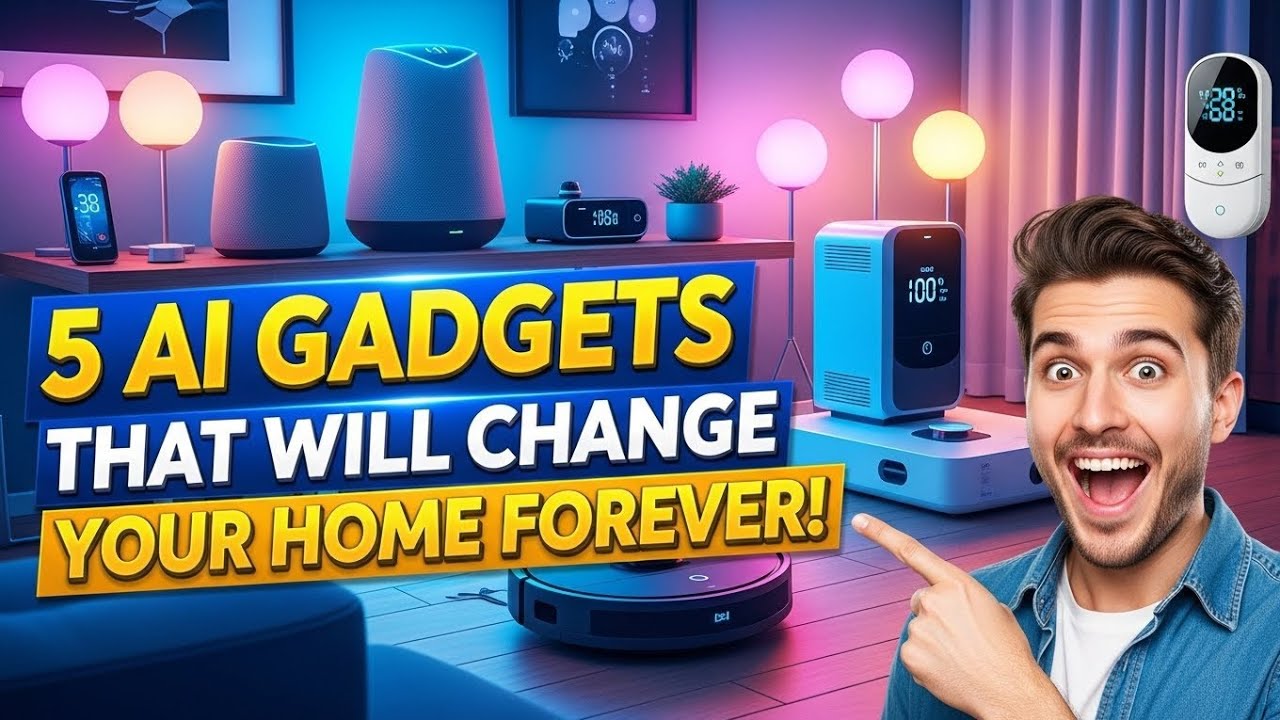 "5 Incredible AI Gadgets From China That Will Change Your Home Forever!"